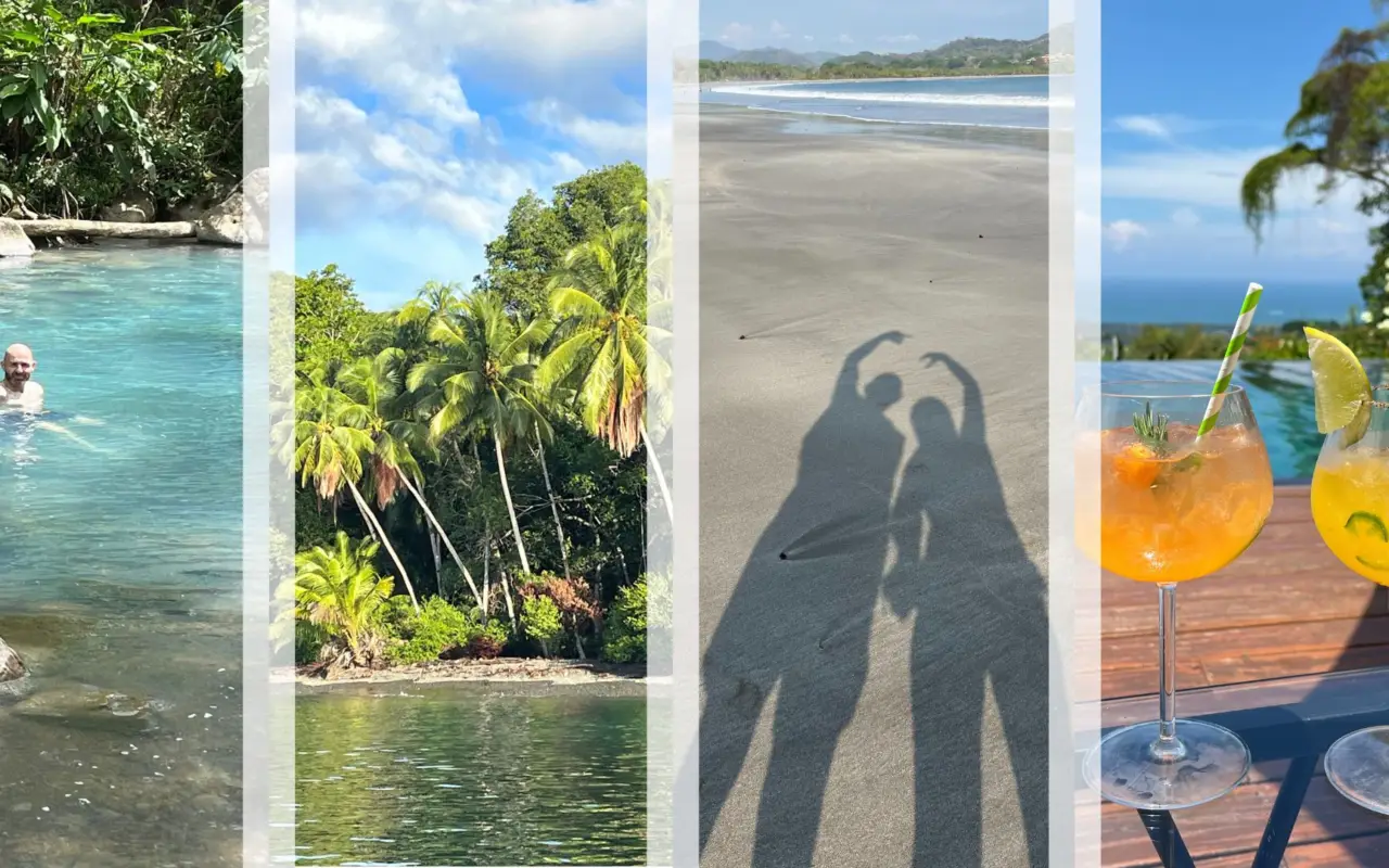 Montage photographie voyage Costa Rica